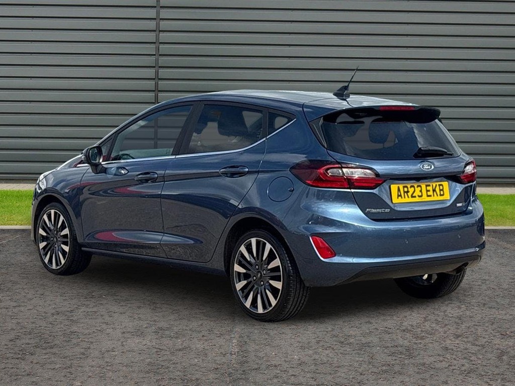 Ford Fiesta 1.0T Ecoboost Mhev Titanium X Hatchback AR23EKB Blue #5