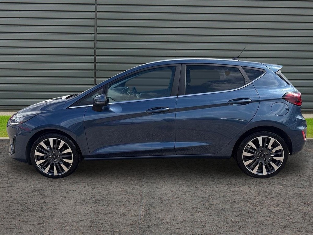 Ford Fiesta 1.0T Ecoboost Mhev Titanium X Hatchback AR23EKB Blue #6