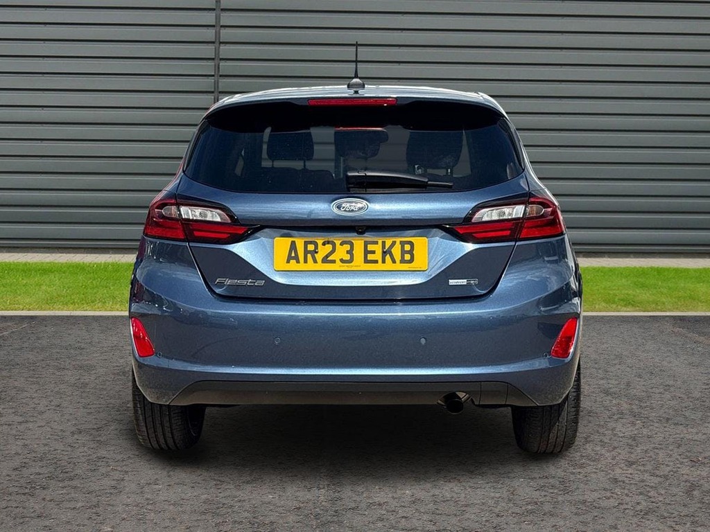 Ford Fiesta 1.0T Ecoboost Mhev Titanium X Hatchback AR23EKB Blue #4