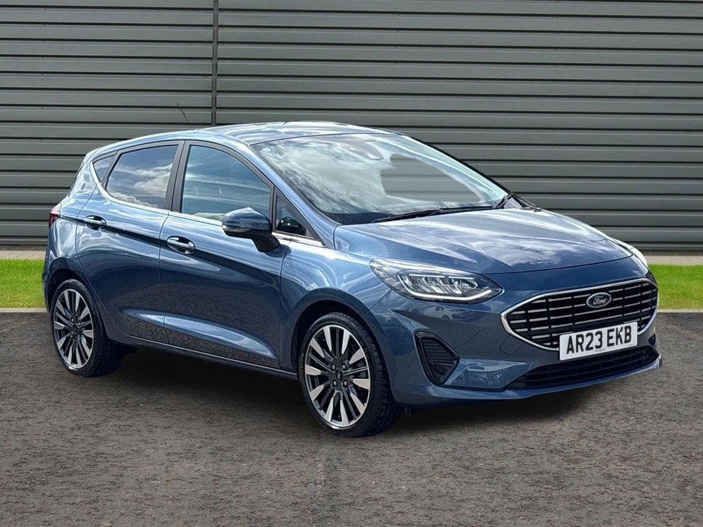 Ford Fiesta 1.0T Ecoboost Mhev Titanium X Hatchback Blue