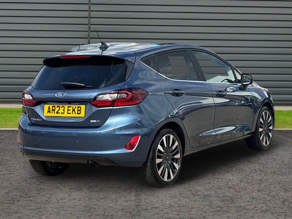 Ford Fiesta 1.0T Ecoboost Mhev Titanium X Hatchback AR23EKB Blue #3