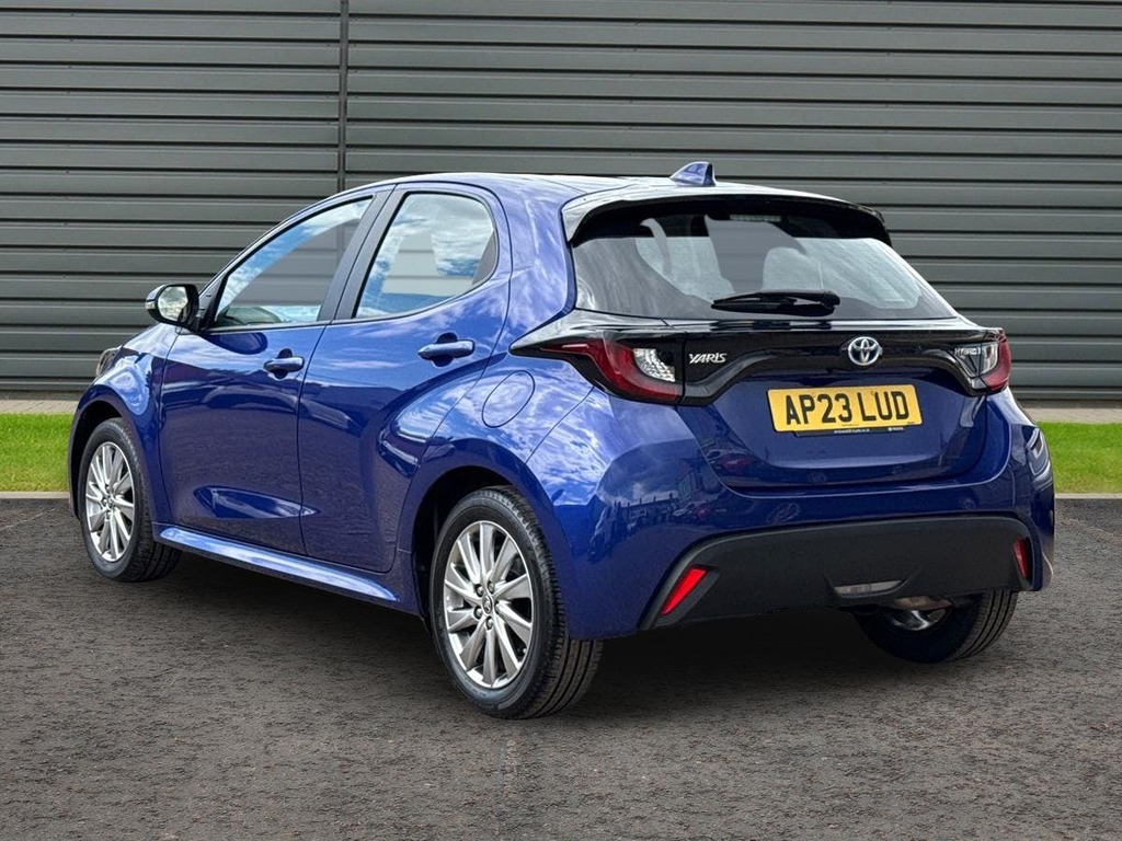 Toyota Yaris 1.5 Vvt-h Icon Hatchback Hybrid E Cvt AP23LUD Blue #5