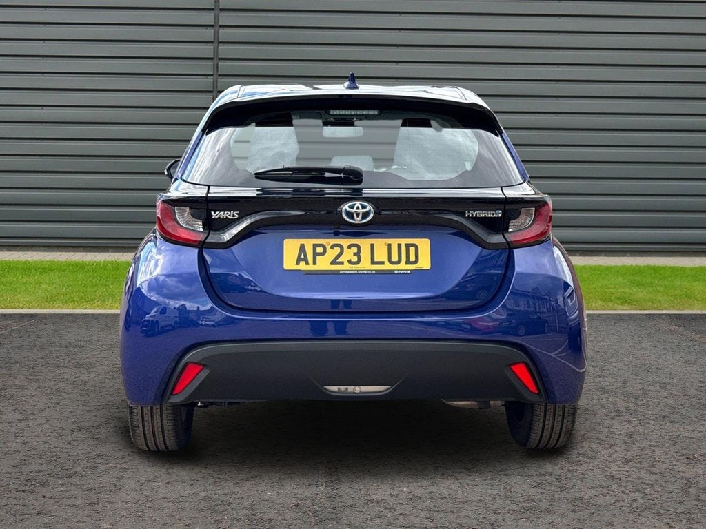 Toyota Yaris 1.5 Vvt-h Icon Hatchback Hybrid E Cvt AP23LUD Blue #4