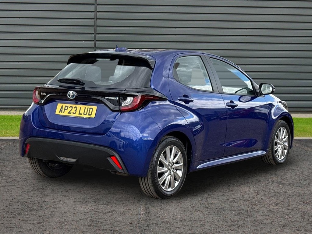Toyota Yaris 1.5 Vvt-h Icon Hatchback Hybrid E Cvt AP23LUD Blue #3