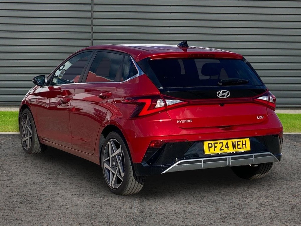 Hyundai I20 1.0 T Gdi Ultimate Hatchback Dct Red #5