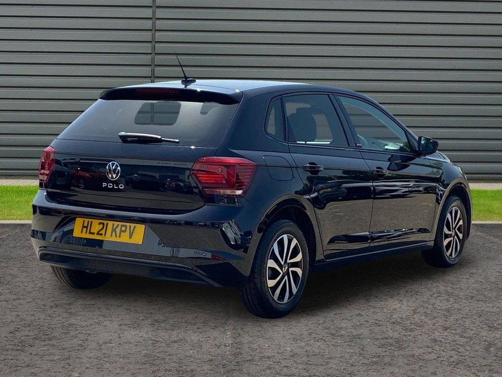 Volkswagen Polo 1.0 Tsi Active Hatchback HL21KPV Black #3
