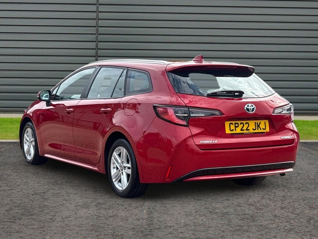 Toyota Corolla 1.8 Vvt-h Icon Touring Sports Hybrid C Red #5