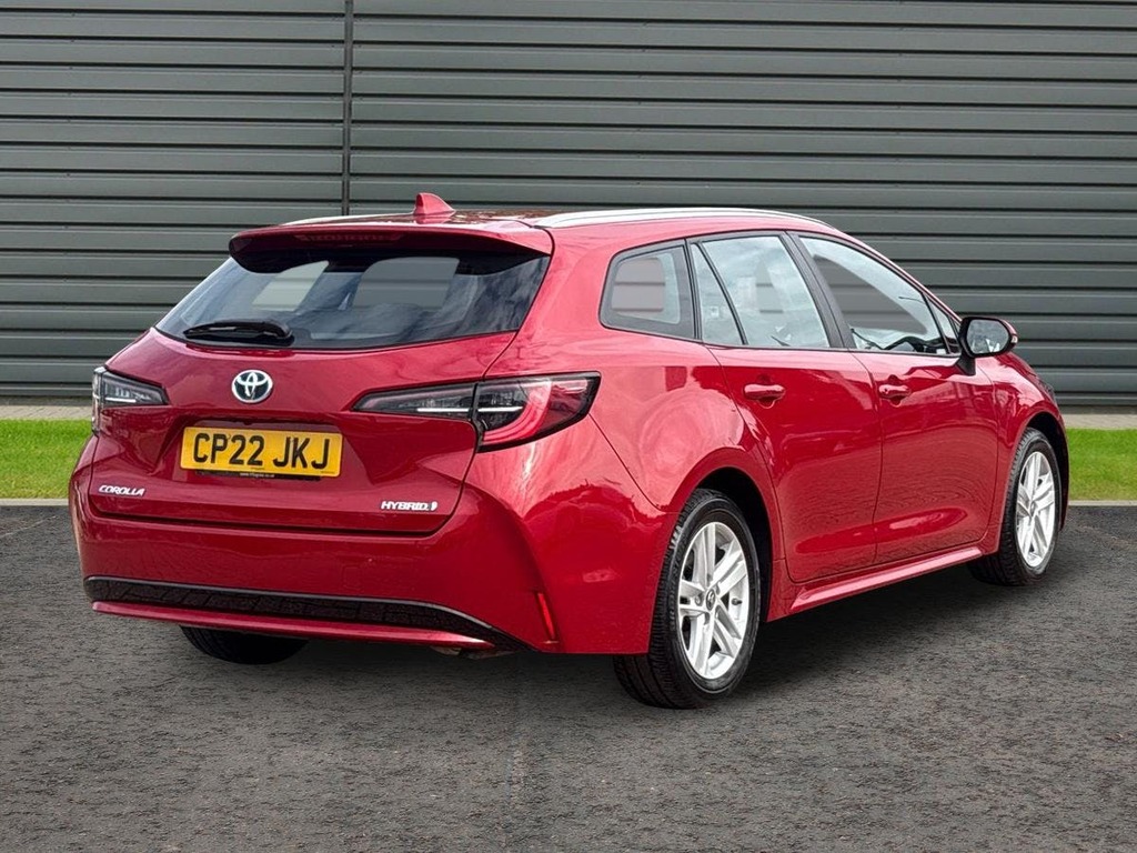 Toyota Corolla 1.8 Vvt-h Icon Touring Sports Hybrid C Red #3