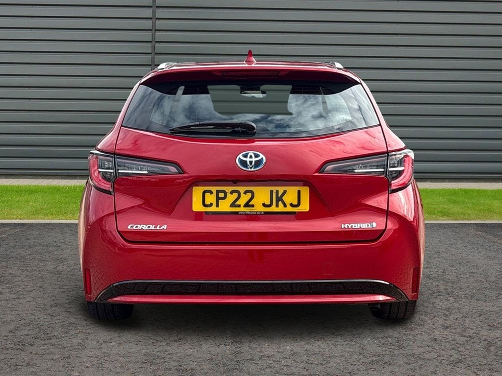 Toyota Corolla 1.8 Vvt-h Icon Touring Sports Hybrid C Red #4