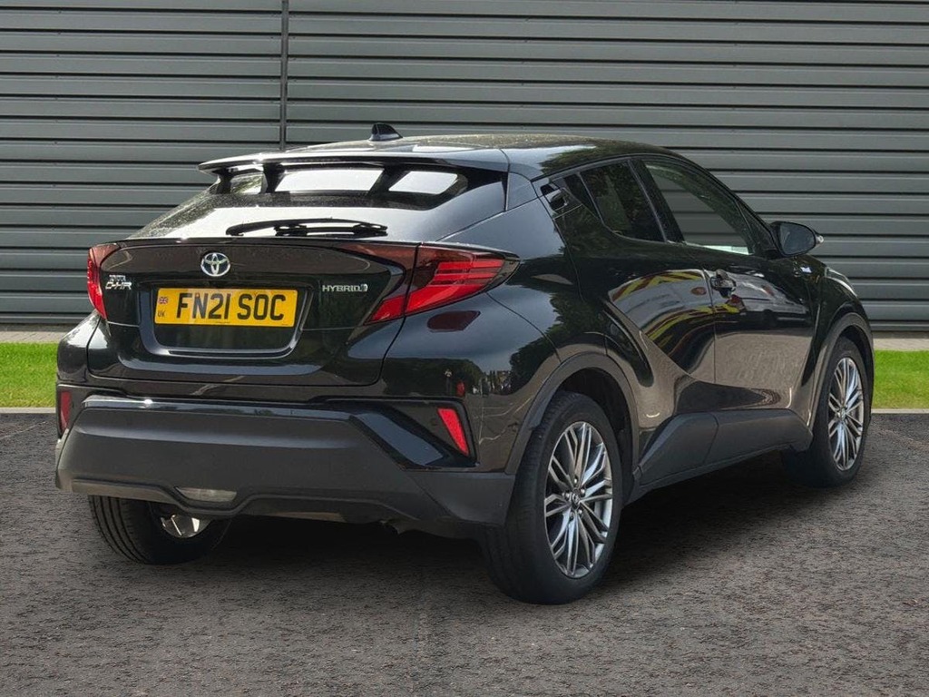 Toyota C-Hr 1.8 Vvt-h Excel Suv Hybrid Cvt Black #3
