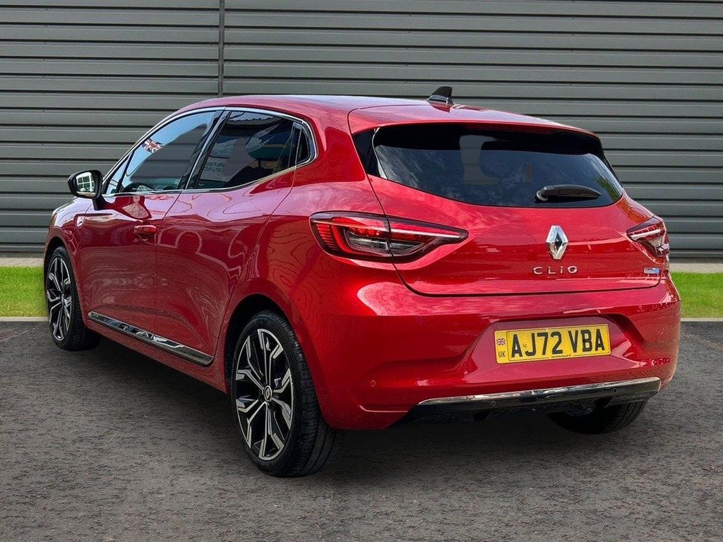Renault Clio 1.6 E Tech Techno Hatchback Hybrid Red #5