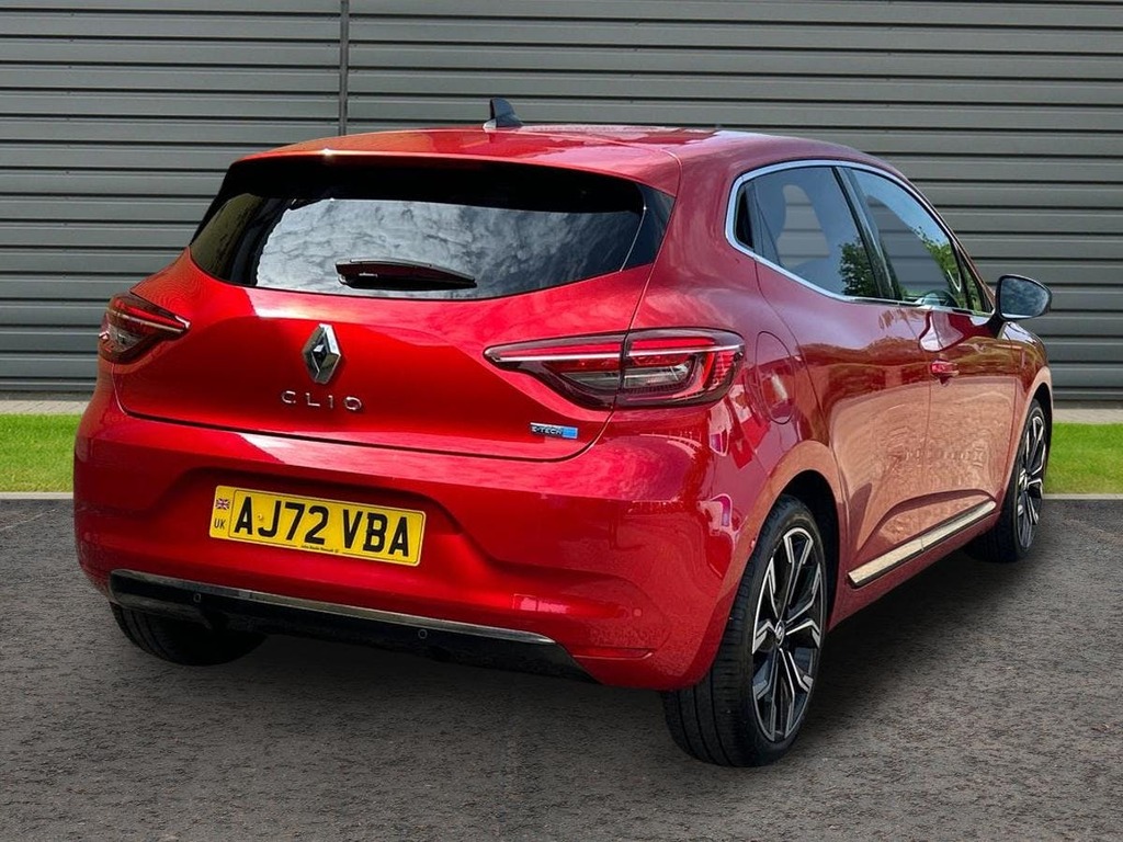Renault Clio 1.6 E Tech Techno Hatchback Hybrid Red #3