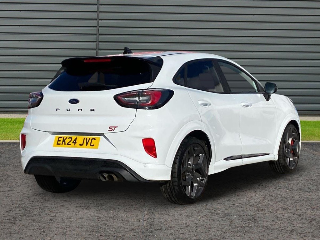 Ford Puma 1.0T Ecoboost Mhev St Suv Hybrid Dct EK24JVC White #3