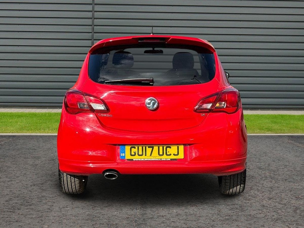 Vauxhall Corsa 1.4I Ecoflex Limited Edition Hatchback GU17UCJ Red #4