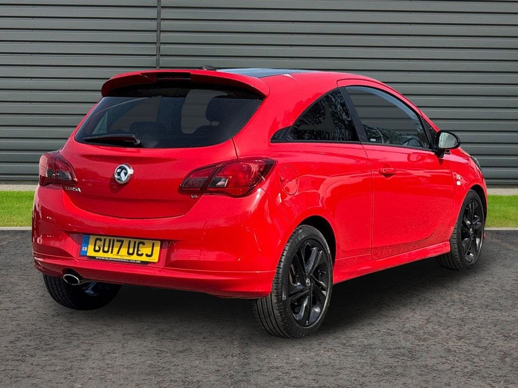 Vauxhall Corsa 1.4I Ecoflex Limited Edition Hatchback GU17UCJ Red #3