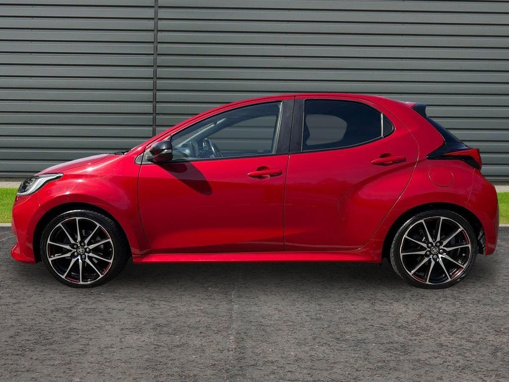 Toyota Yaris 1.5 Vvt-h Gr Sport Hatchback Hybrid E C GY22WLK Red #6