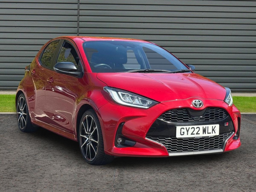Toyota Yaris 1.5 Vvt-h Gr Sport Hatchback Hybrid E C Red