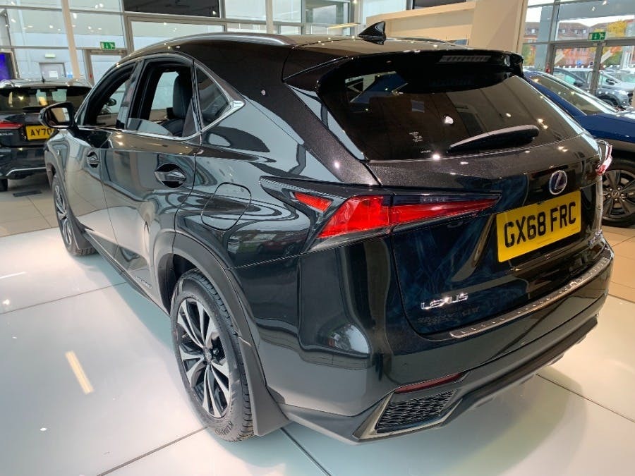 Lexus NX 2.5 300H F Sport Suv Hybrid E Cvt 4Wd Black #6