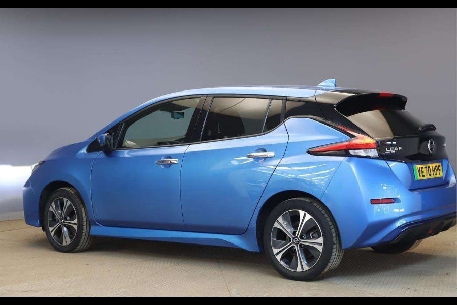Nissan Leaf 62Kwh E Plus Tekna Hatchback VE70HPF Blue #5
