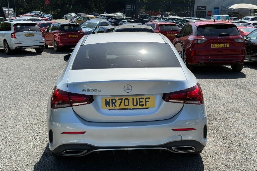 Mercedes-Benz A Class 1.3 A250e 15.6Kwh Amg Line Saloon Plug WR70UEF Silver #3