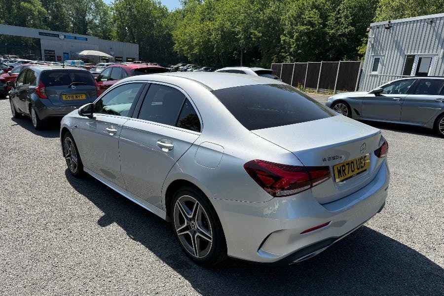 Mercedes-Benz A Class 1.3 A250e 15.6Kwh Amg Line Saloon Plug WR70UEF Silver #4