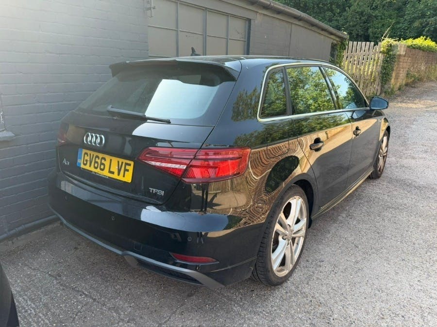 Audi A3 1.4 Tfsi Cod S Line Sportback GV66LVF Black #3