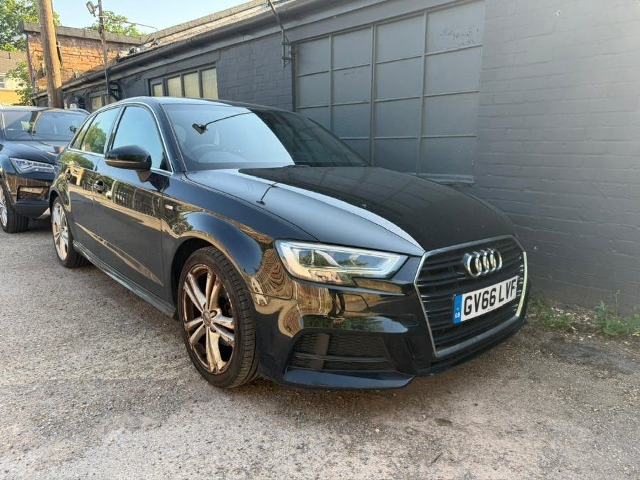 Audi A3 1.4 Tfsi Cod S Line Sportback Black