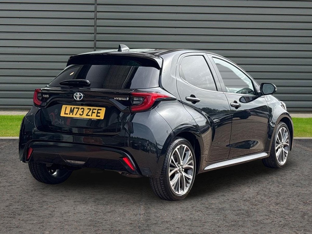Toyota Yaris 1.5 Vvt-h Excel Hatchback Hybrid E Cvt LM73ZFE Black #3