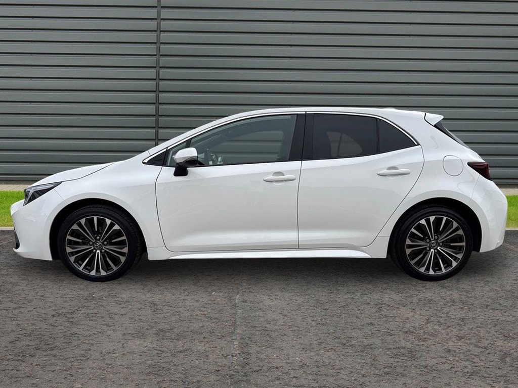 Toyota Corolla 1.8 Vvt-h Design Hatchback Hybrid Cvt AP23JUJ White #6