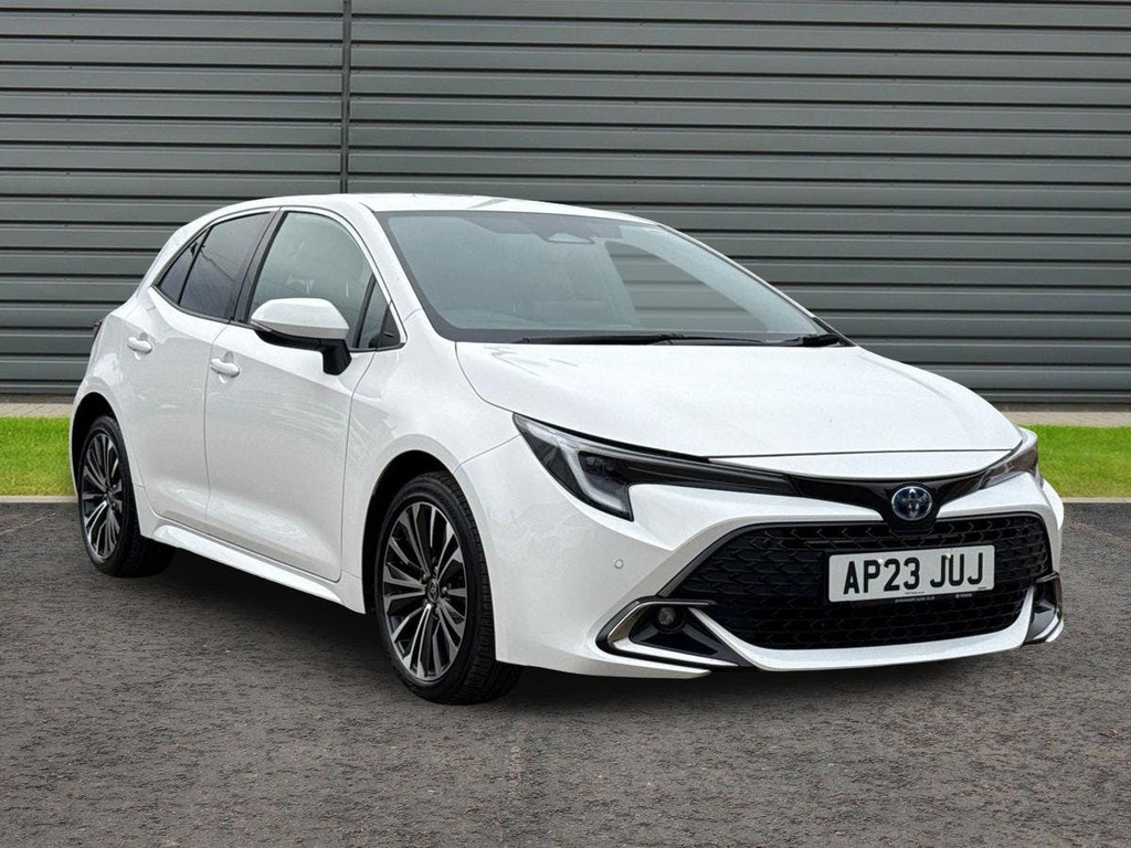 Toyota Corolla 1.8 Vvt-h Design Hatchback Hybrid Cvt White