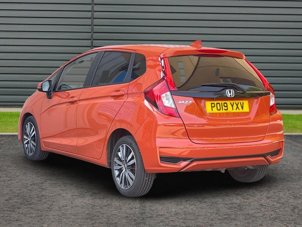 Honda Jazz 1.3 I Vtec Ex Navi Hatchback Cvt PO19YXV Orange #5