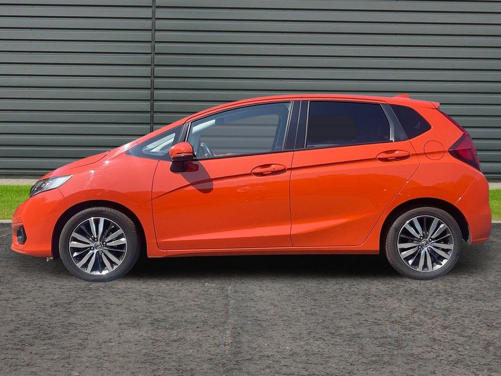 Honda Jazz 1.3 I Vtec Ex Navi Hatchback Cvt PO19YXV Orange #6