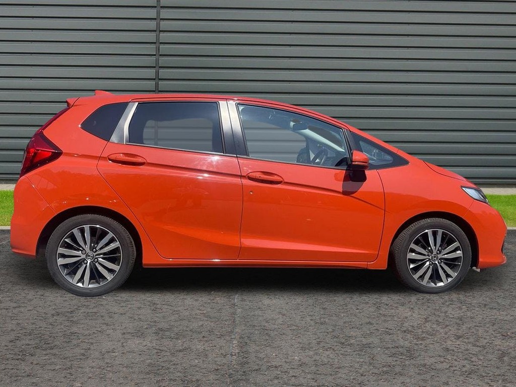 Honda Jazz 1.3 I Vtec Ex Navi Hatchback Cvt PO19YXV Orange #2