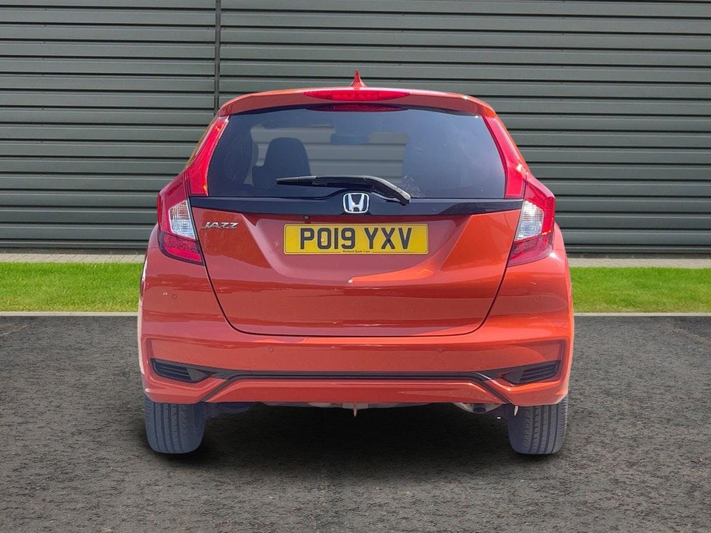 Honda Jazz 1.3 I Vtec Ex Navi Hatchback Cvt PO19YXV Orange #4