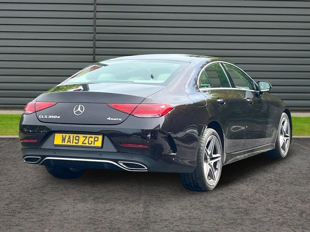 Mercedes-Benz CLS 2.9 Cls350d Amg Line Coupe G Tronic 4Ma Black #3