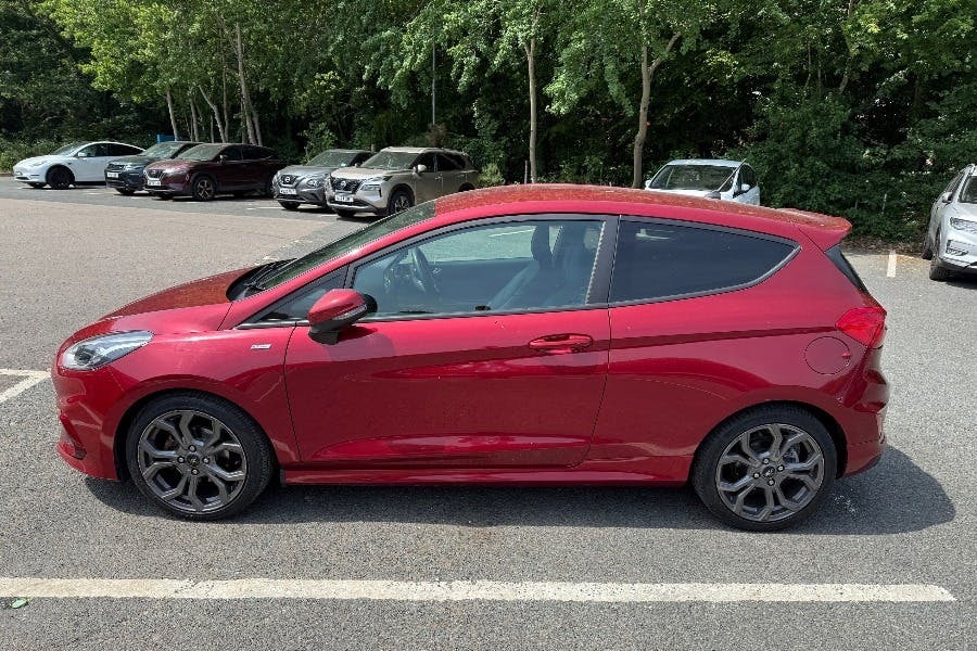 Ford Fiesta 1.0T Ecoboost St Line X Hatchback Manua DS18AHF Red #4