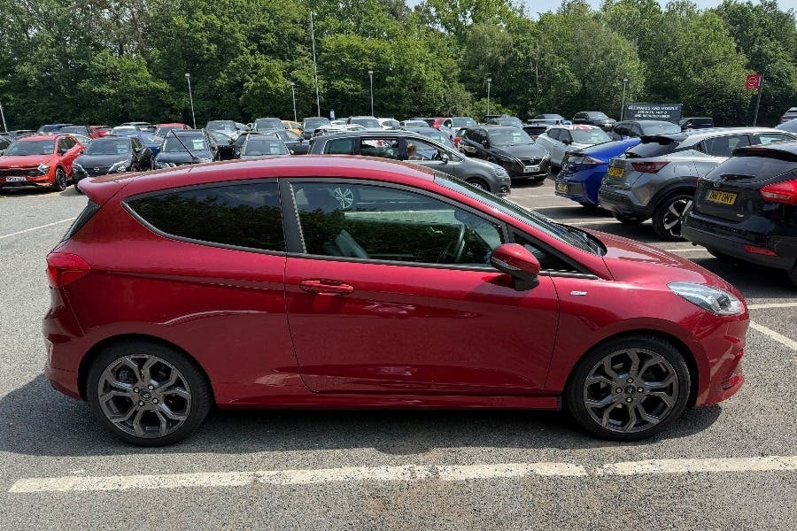 Ford Fiesta 1.0T Ecoboost St Line X Hatchback Manua DS18AHF Red #2