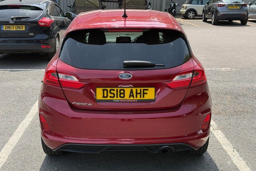Ford Fiesta 1.0T Ecoboost St Line X Hatchback Manua DS18AHF Red #3