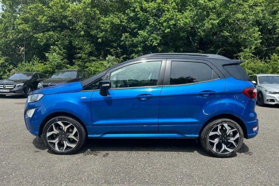 Ford Ecosport 1.0T Ecoboost St Line Suv GV18UDW Blue #5