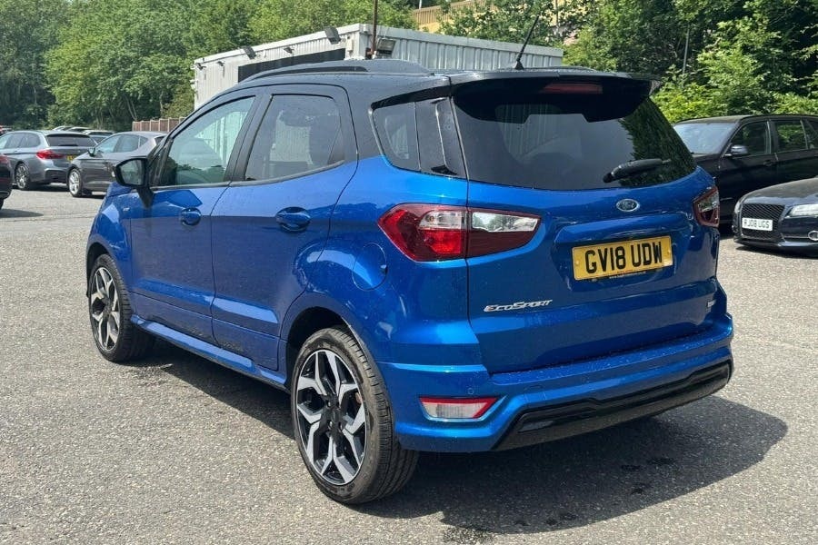 Ford Ecosport 1.0T Ecoboost St Line Suv GV18UDW Blue #3