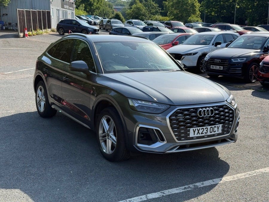Audi Q5 2.0 Tdi 40 S Line Sportback S Tronic Qu Grey
