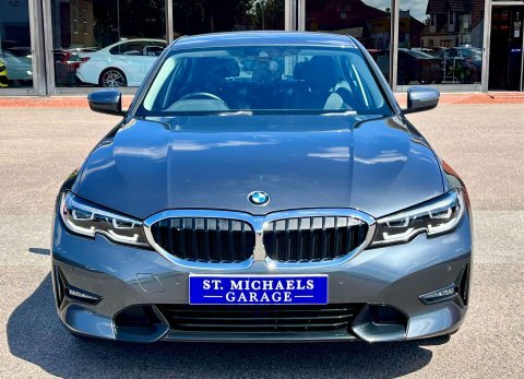 BMW 3 Series Saloon GU21TZN Grey #5