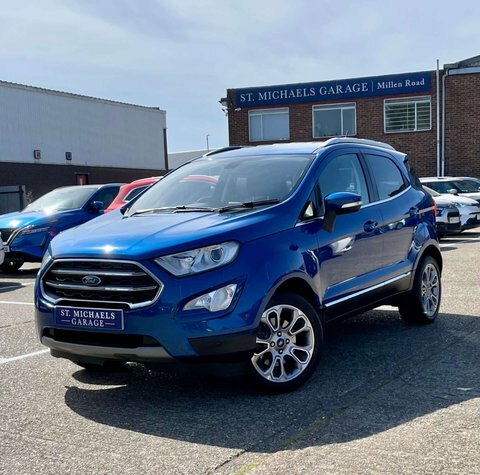 Ford Ecosport Suv Blue