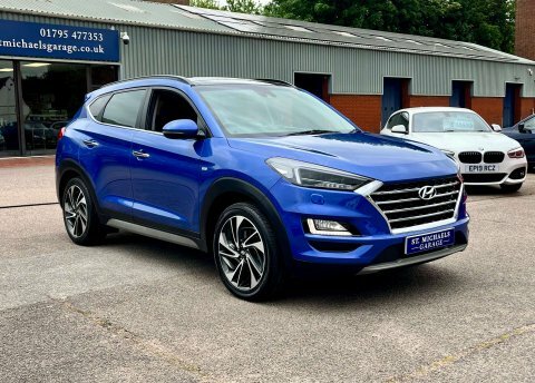 Hyundai Tucson Suv GL69NDZ Blue #4
