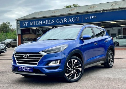 Hyundai Tucson Suv Blue