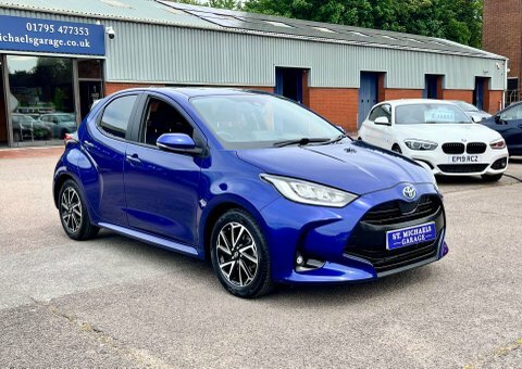 Toyota Yaris Hatchback LS23JPO Blue #4