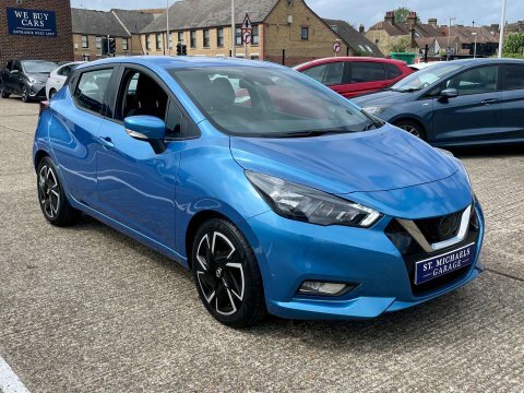 Nissan Micra Hatchback WM71GXR Blue #4