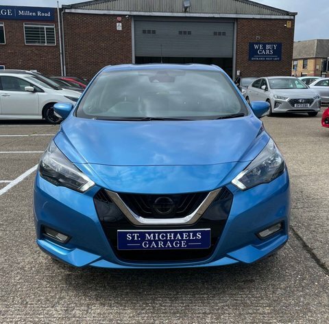 Nissan Micra Hatchback WM71GXR Blue #5