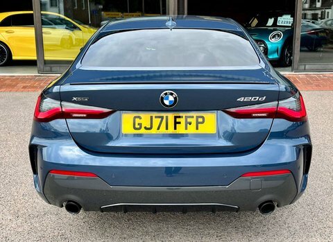 BMW 4 Series Coupe GJ71FFP Blue #6