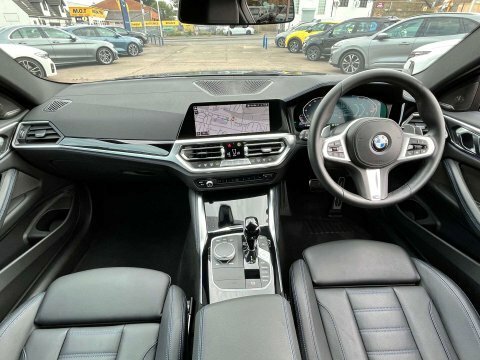 BMW 4 Series Coupe GJ71FFP Blue #2